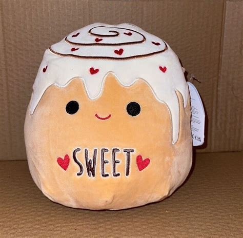 valentine's day chanel squishmallow|Squishmallows cinnamon roll.